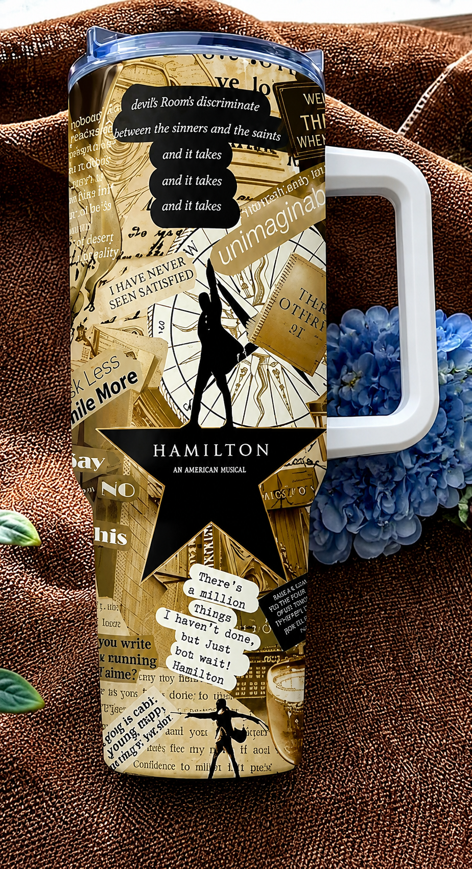Hamilton Target Vynil King George Tumbler Hamilton Target Vynil King George Tumbler