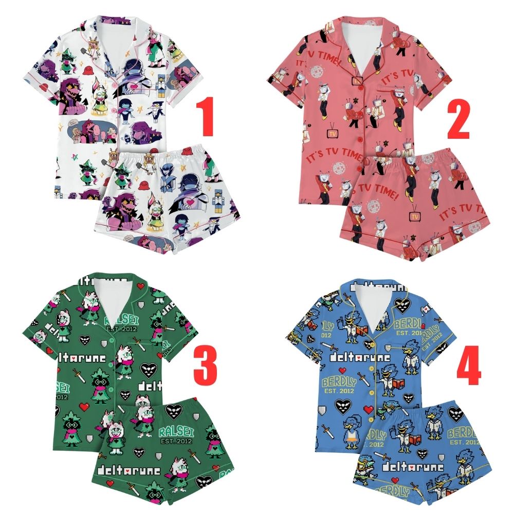 Deltarune Pajamas Set Collection 2
