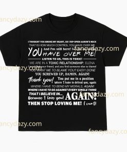 Toxic Relationship TVD Quote Shirt