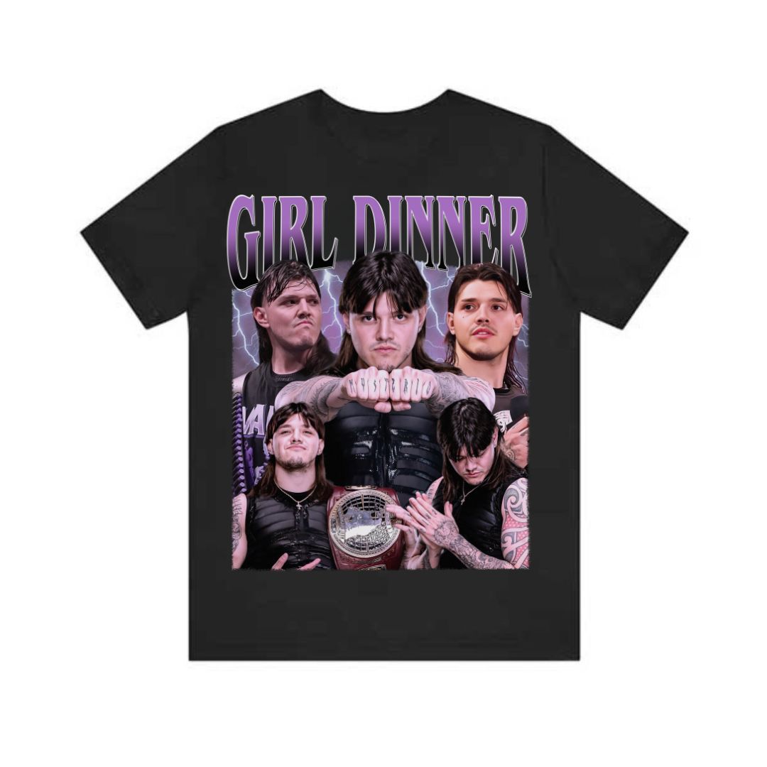 WWE- Dominik Mysterio Girl Dinner Bootleg Shirt WWE- Dominik Mysterio Girl Dinner Bootleg Shirt