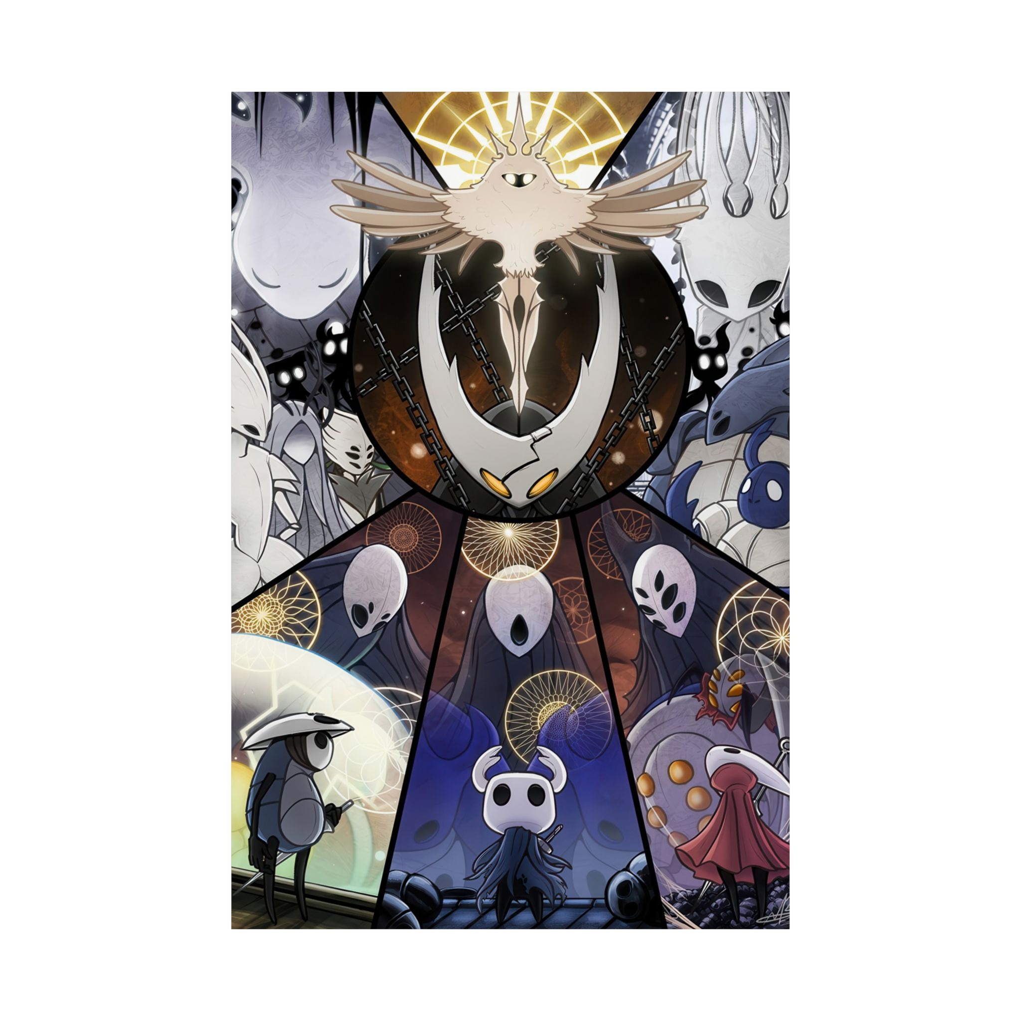 UNFRAMED Hollow Knight Poster