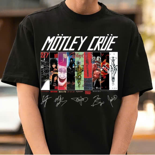 Motley Crue Album Cover Shirt Motley Crue Album Cover Shirt