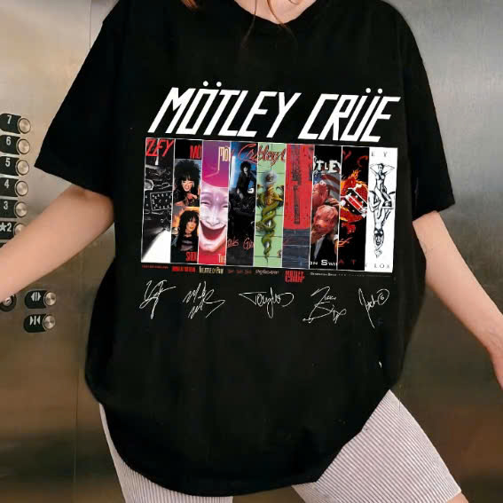 Motley Crue Album Cover Shirt Motley Crue Album Cover Shirt