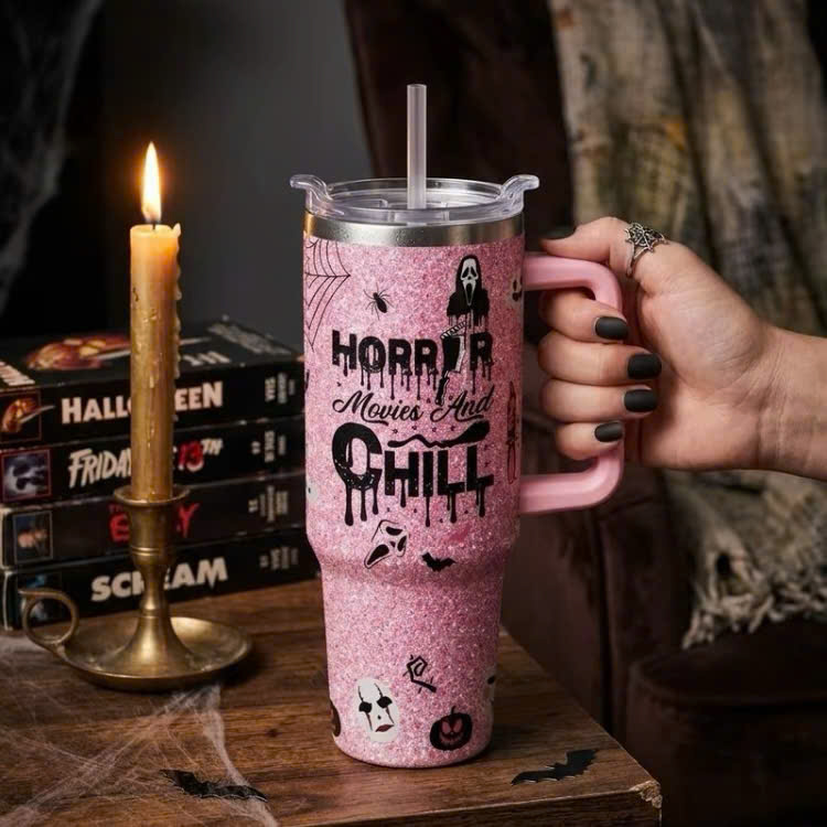 Ghostface No You Hang Up Tumbler 40oz 1pc Ghostface No You Hang Up Tumbler 40oz 1pc