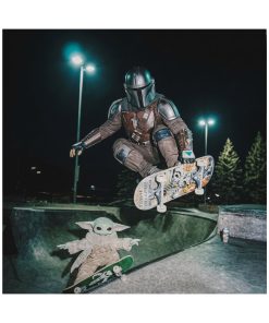 Star War Skateboarding Poster Star War Skateboarding Poster
