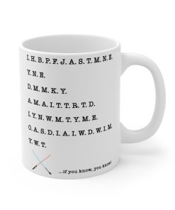 i have brought peace. i h b p g j a s t m n e. Funny Mug i have brought peace. i h b p g j a s t m n e. Funny Mug