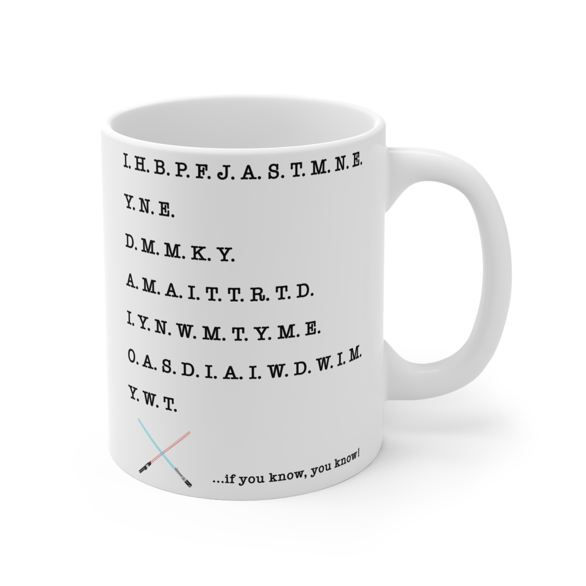 i have brought peace. i h b p g j a s t m n e. Funny Mug i have brought peace. i h b p g j a s t m n e. Funny Mug