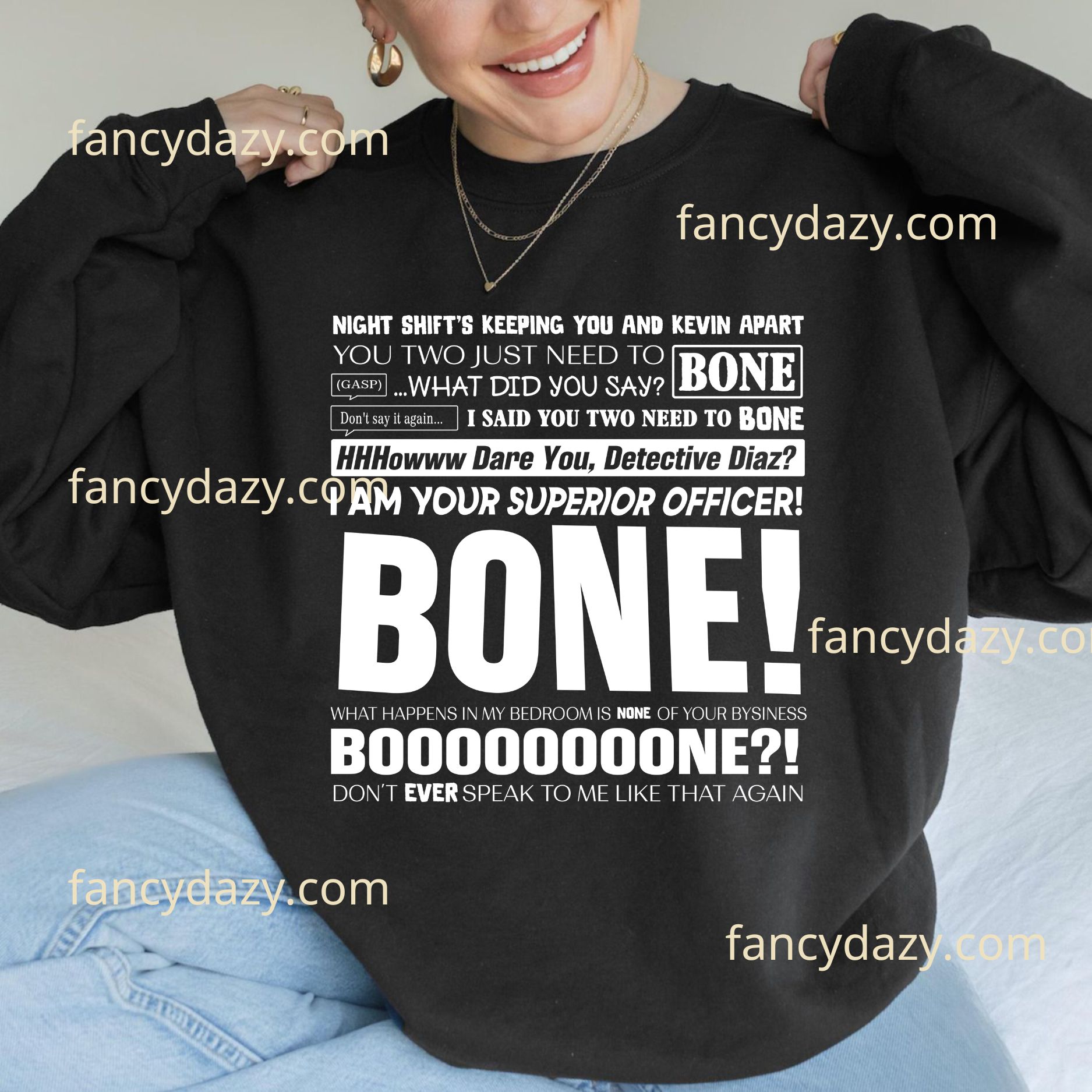 Brooklyn Nine-Nine “BONE” Quote T-Shirt Brooklyn Nine-Nine “BONE” Quote T-Shirt