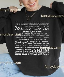Toxic Relationship TVD Quote Shirt