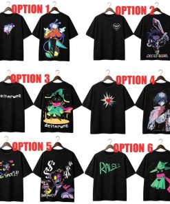 Deltarune Characters Mineral Wash Shirt Collection