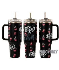 Dr Pepper Scream Ghostface Tumbler 40oz 1pc