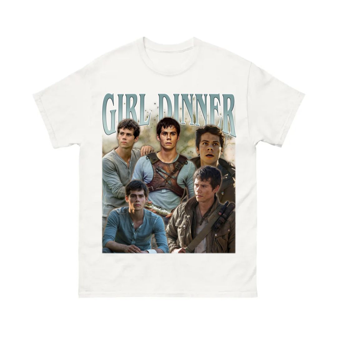 Dylan O’Brien Girl Dinner Bootleg Tee Dylan O’Brien Girl Dinner Bootleg Tee