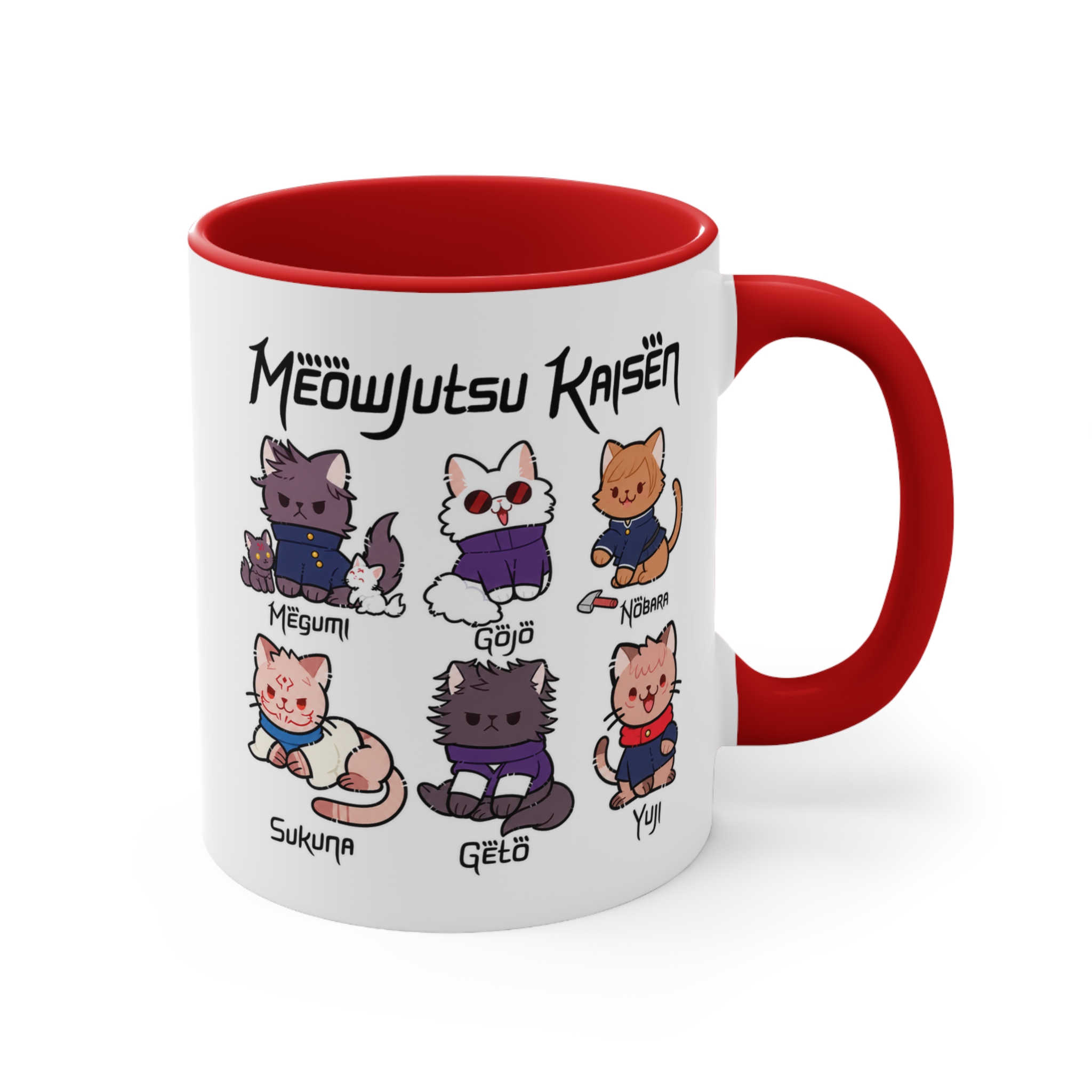 Meowjutsu Kaisen Mug Meowjutsu Kaisen Mug