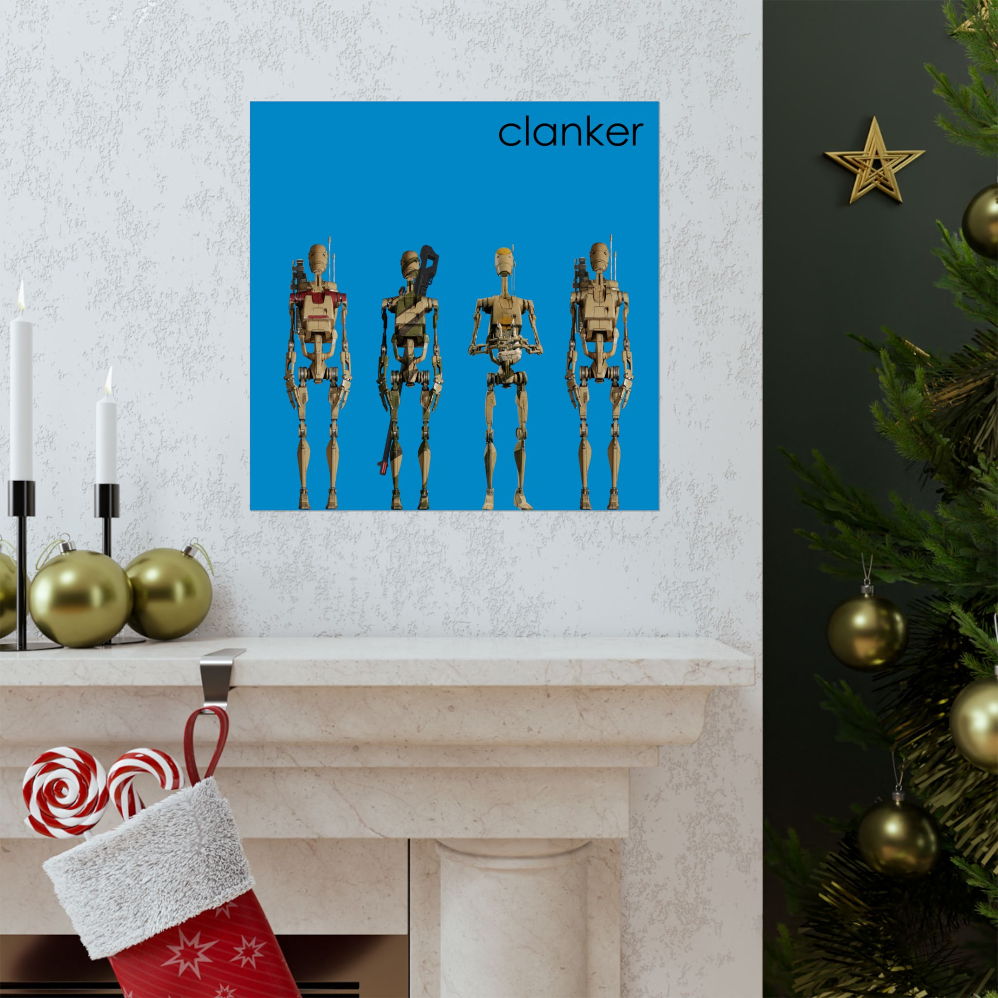 Star War Droids Weezer Poster Star War Droids Weezer Poster