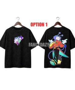 Deltarune Characters Mineral Wash Shirt Collection