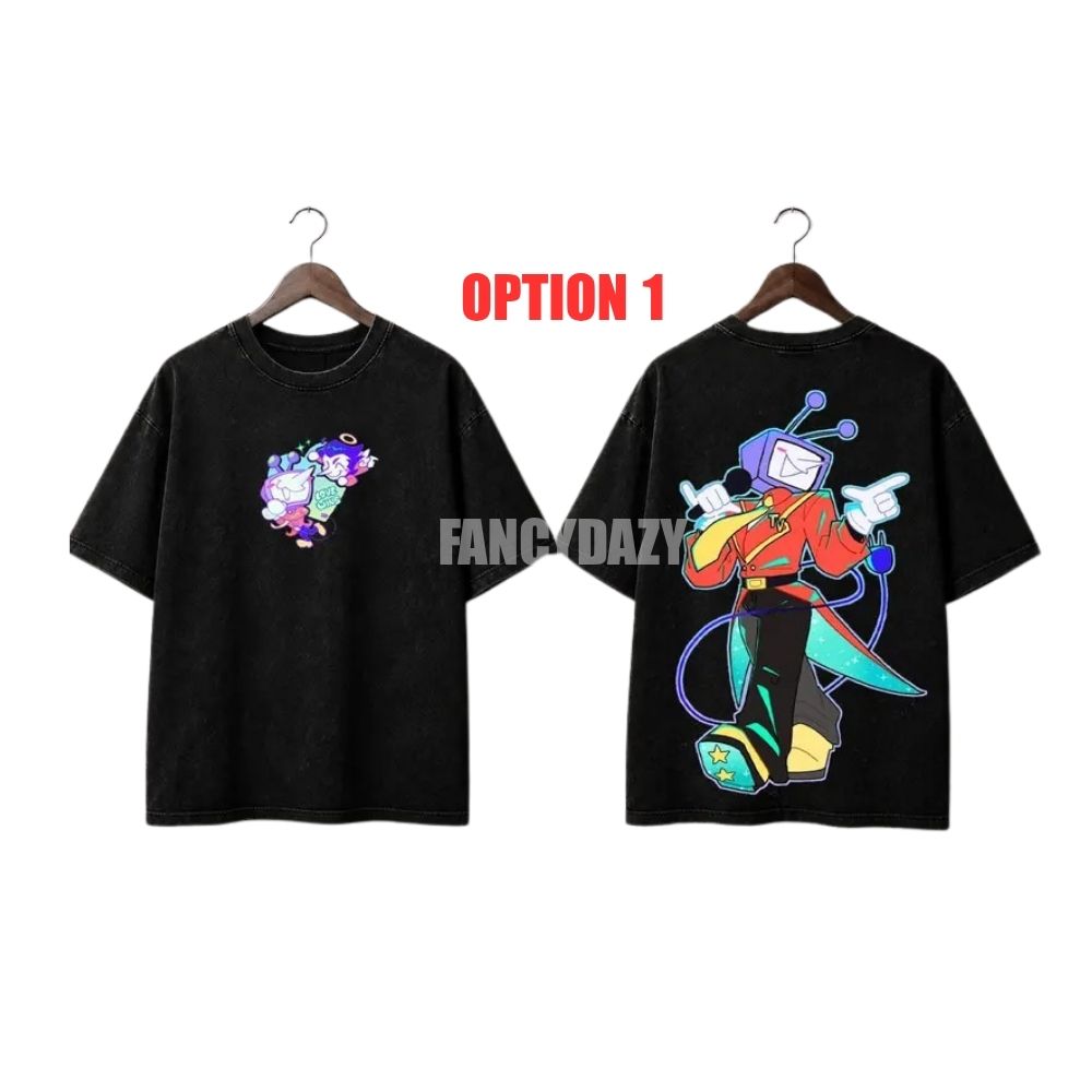 Deltarune Characters Mineral Wash Shirt Collection Deltarune Characters Mineral Wash Shirt Collection