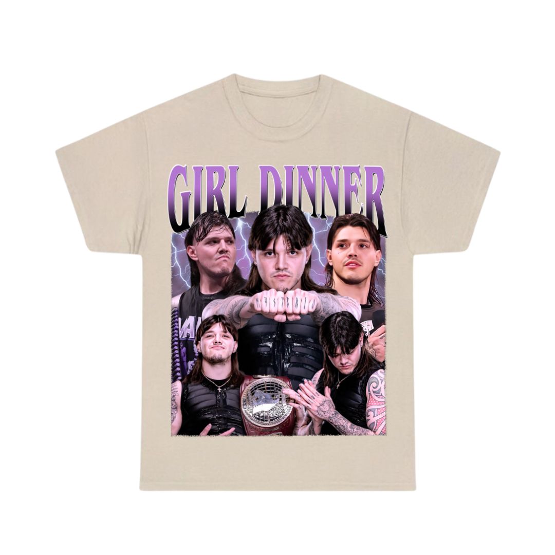 WWE- Dominik Mysterio Girl Dinner Bootleg Shirt WWE- Dominik Mysterio Girl Dinner Bootleg Shirt