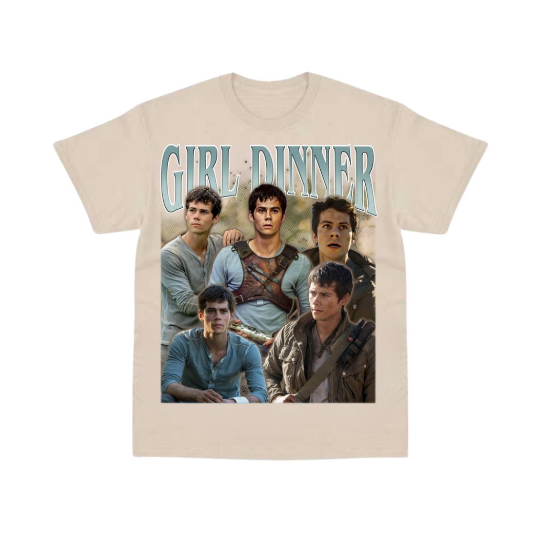 Dylan O’Brien Girl Dinner Bootleg Tee Dylan O’Brien Girl Dinner Bootleg Tee