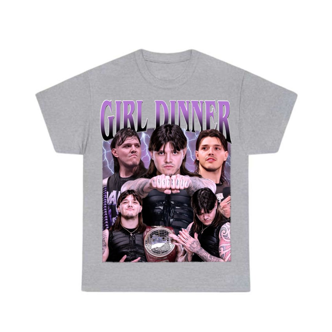 WWE- Dominik Mysterio Girl Dinner Bootleg Shirt WWE- Dominik Mysterio Girl Dinner Bootleg Shirt