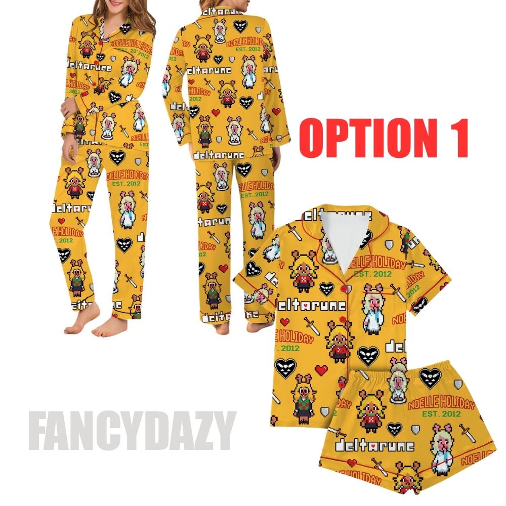 Deltarune Pajamas Set Collection 3 Deltarune Pajamas Set Collection 3