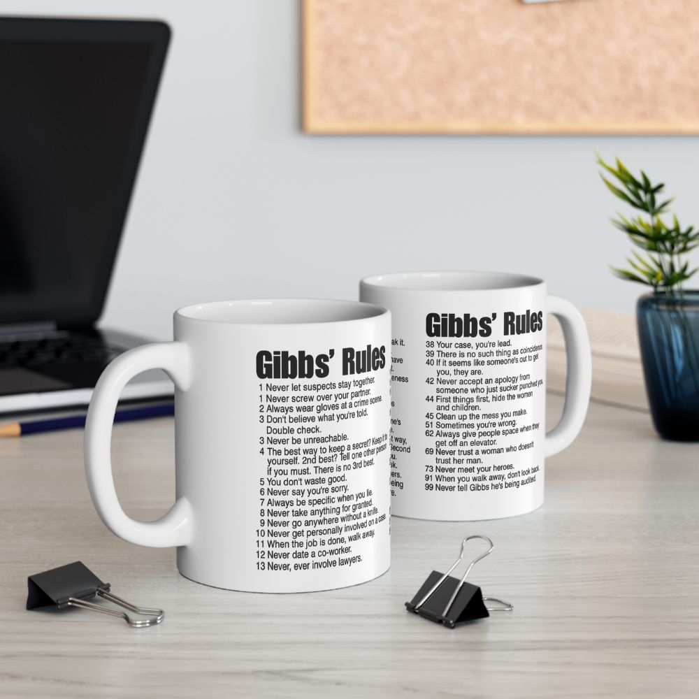 Gibbs’s Rules Mug Gibbs’s Rules Mug