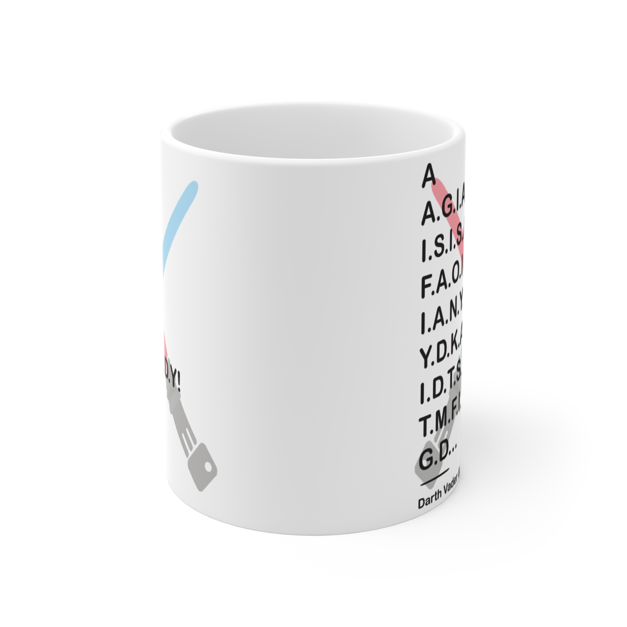 Darth Vader & Obi Wan Star War Mug Darth Vader & Obi Wan Star War Mug