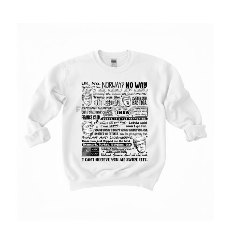 Donald Trump NATO Swipe Left Shirt Donald Trump NATO Swipe Left Shirt