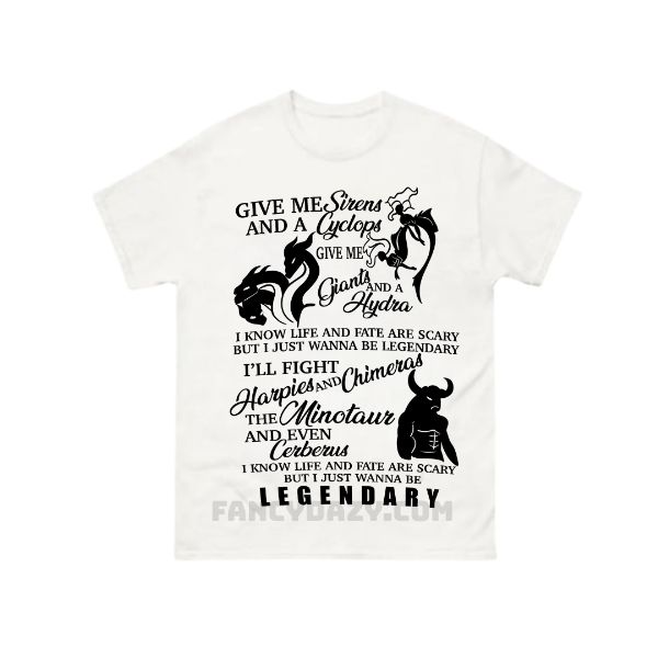 Legendary Lyrics Shirt Legendary Lyrics Shirt