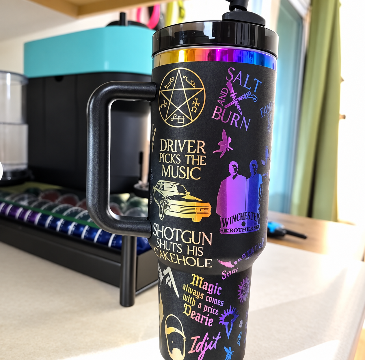 Supernatural Tumbler 40oz Supernatural Tumbler 40oz