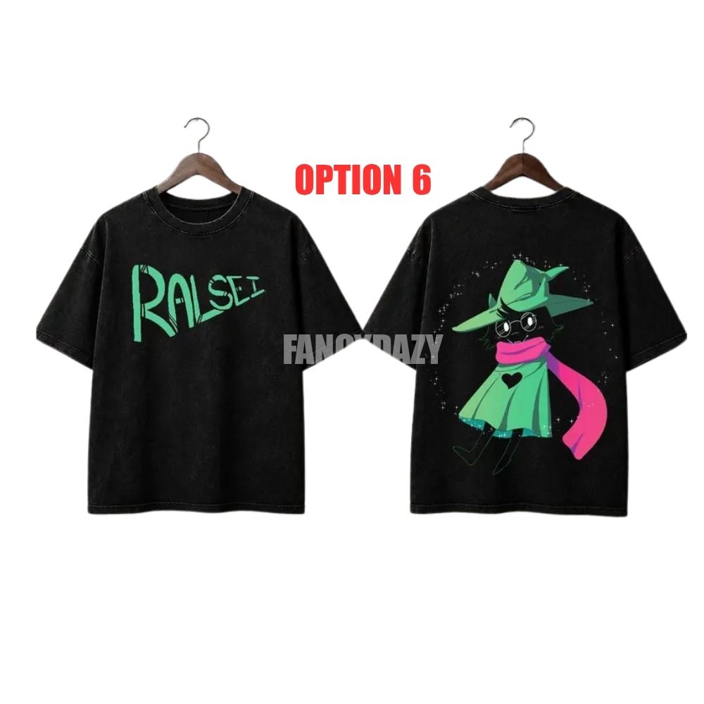 Deltarune Characters Mineral Wash Shirt Collection Deltarune Characters Mineral Wash Shirt Collection