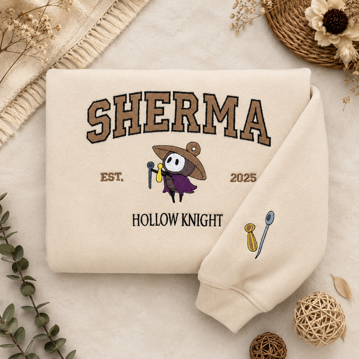 Sherma Version 2 Embroidered Sweatshirt Sherma Version 2 Embroidered Sweatshirt