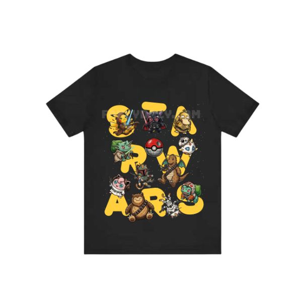 Star War Pokemon Shirt Star War Pokemon Shirt