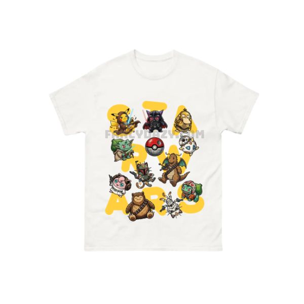 Star War Pokemon Shirt Star War Pokemon Shirt