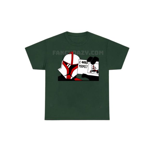 The Trooper C-Word Permit Star War Shirt The Trooper C-Word Permit Star War Shirt