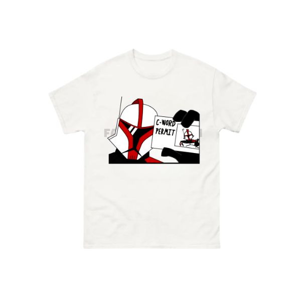 The Trooper C-Word Permit Star War Shirt The Trooper C-Word Permit Star War Shirt