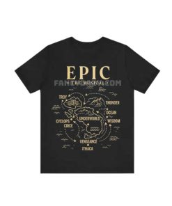 Epic The Musical Map Shirt Epic The Musical Map Shirt