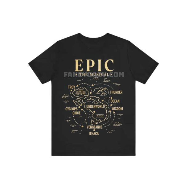 Epic The Musical Map Shirt Epic The Musical Map Shirt