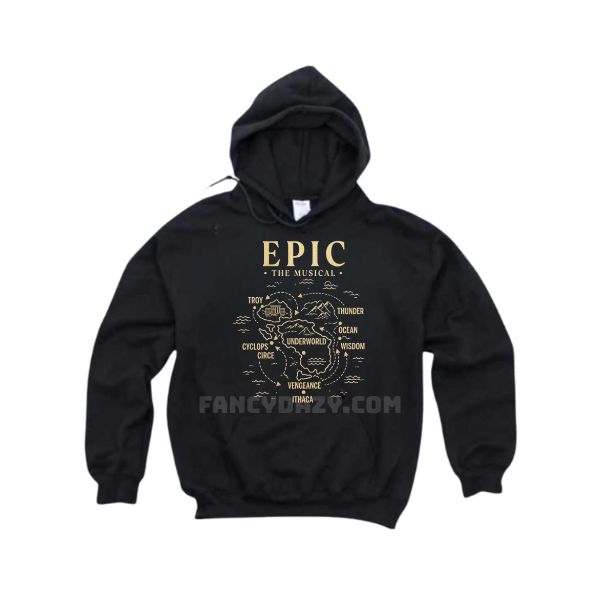 Epic The Musical Map Shirt Epic The Musical Map Shirt