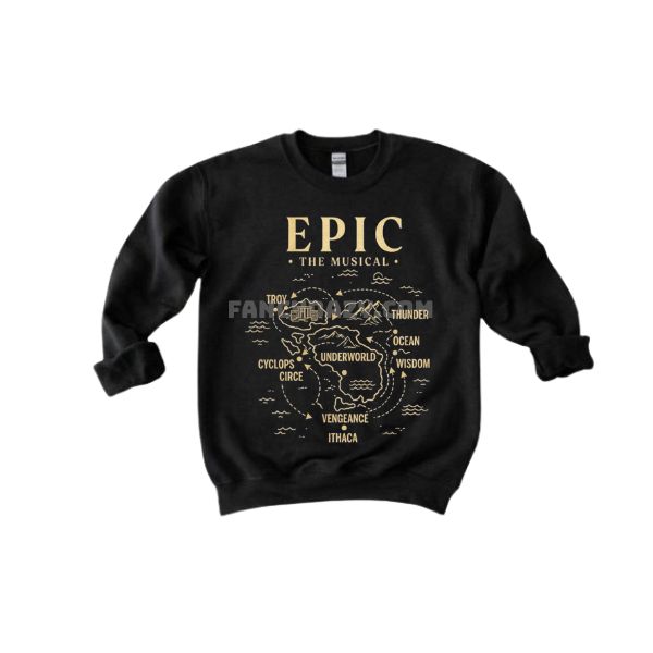 Epic The Musical Map Shirt Epic The Musical Map Shirt
