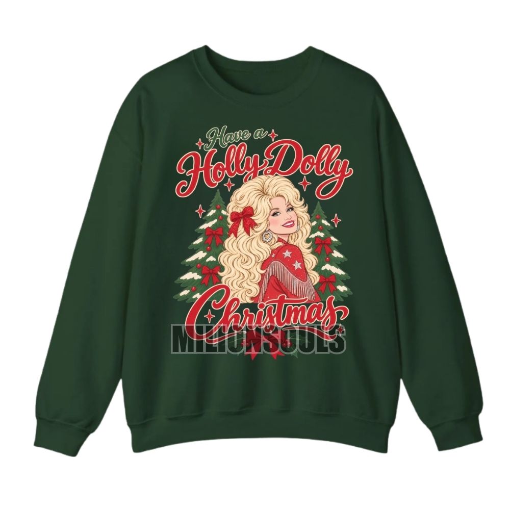 Dolly Parton Holly Dolly Christmas Shirt Dolly Parton Holly Dolly Christmas Shirt