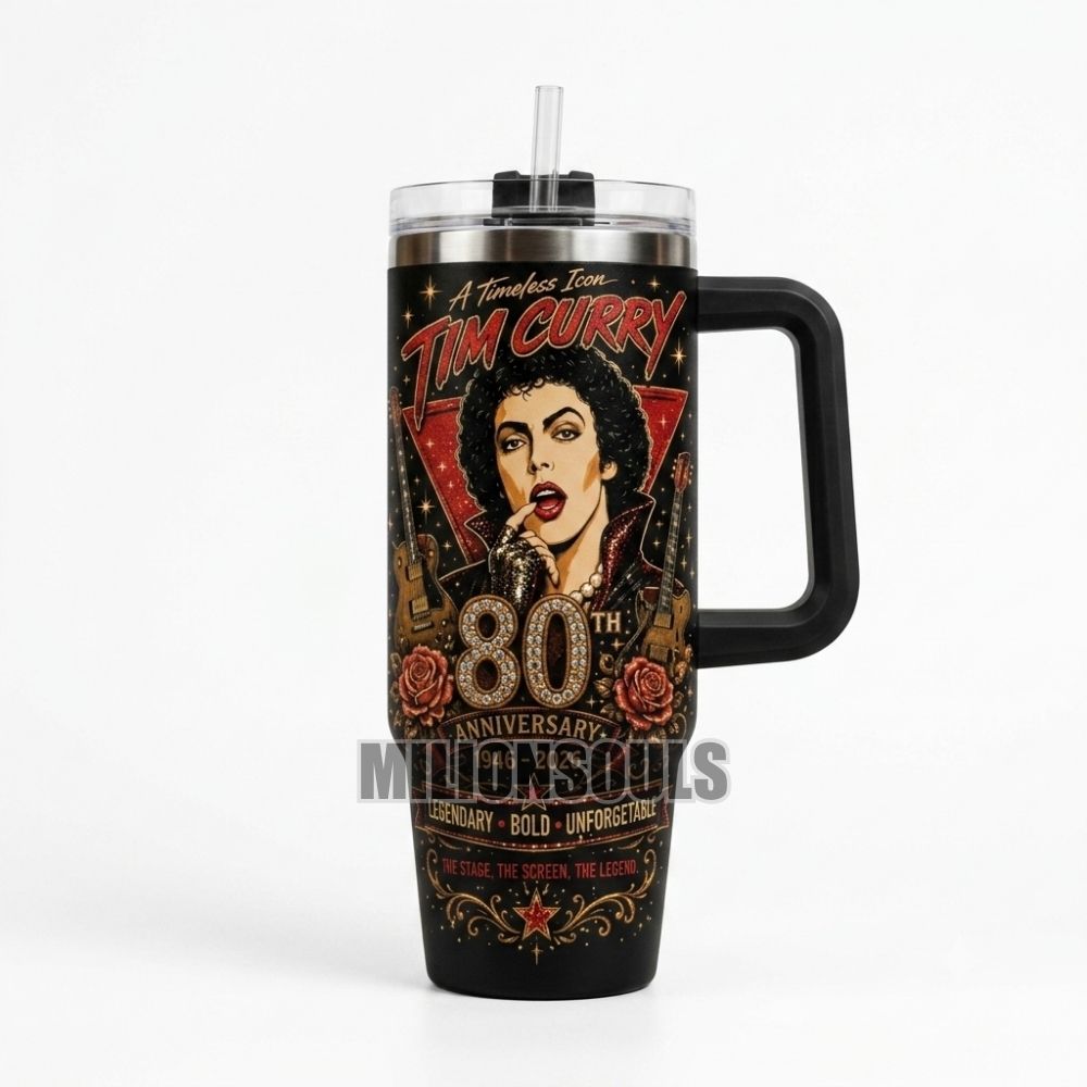 Tim Curry 80th Tumbler 40oz 1pc Tim Curry 80th Tumbler 40oz 1pc