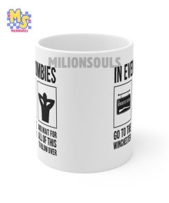 Shaun Of The Dead In Event Of Zombie Mug