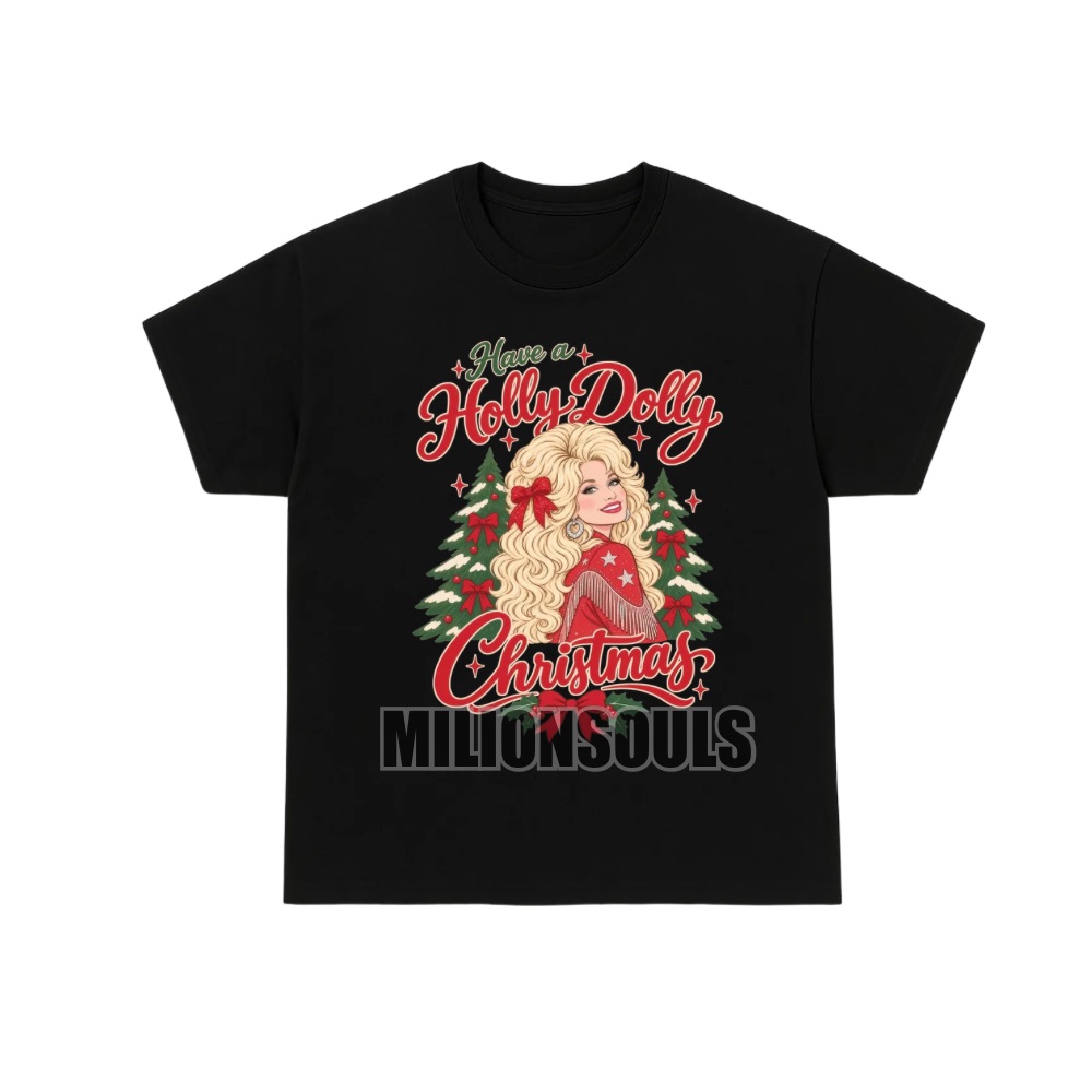 Dolly Parton Holly Dolly Christmas Shirt Dolly Parton Holly Dolly Christmas Shirt