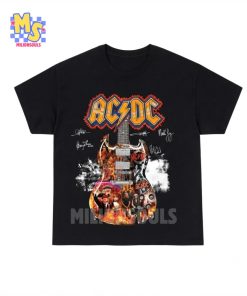 ACDC Band Album Shirt ACDC Band Album Shirt