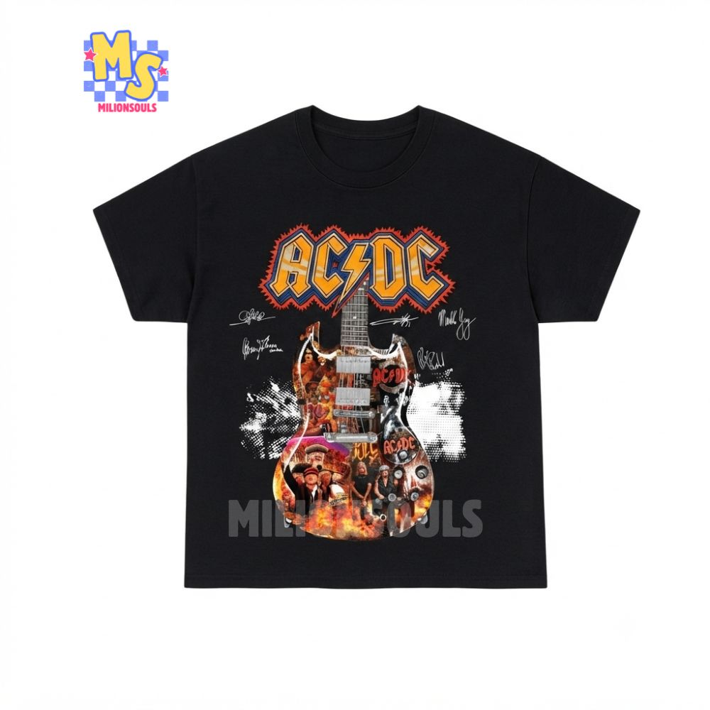 ACDC Band Album Shirt ACDC Band Album Shirt