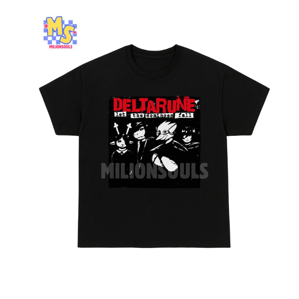Deltarune Let The Dominoes Fall Shirt Deltarune Let The Dominoes Fall Shirt