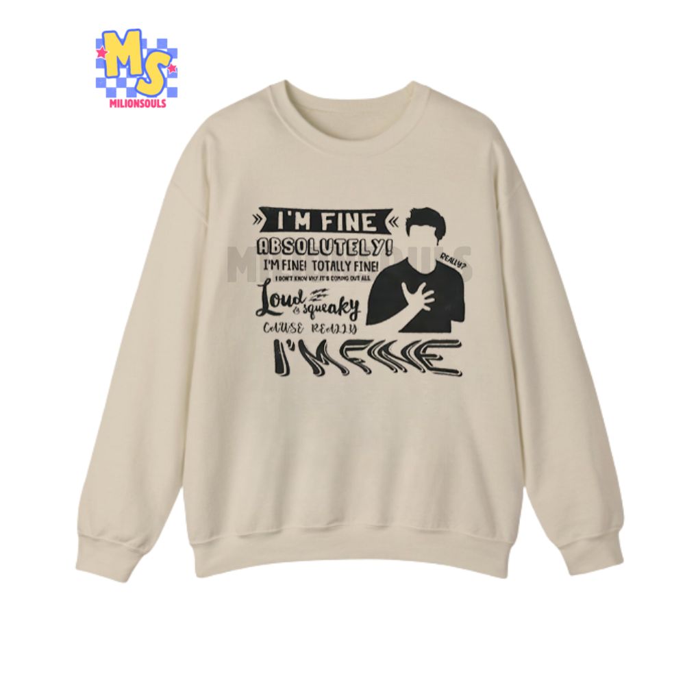 Friends TV I’m Fine Shirt Friends TV I’m Fine Shirt
