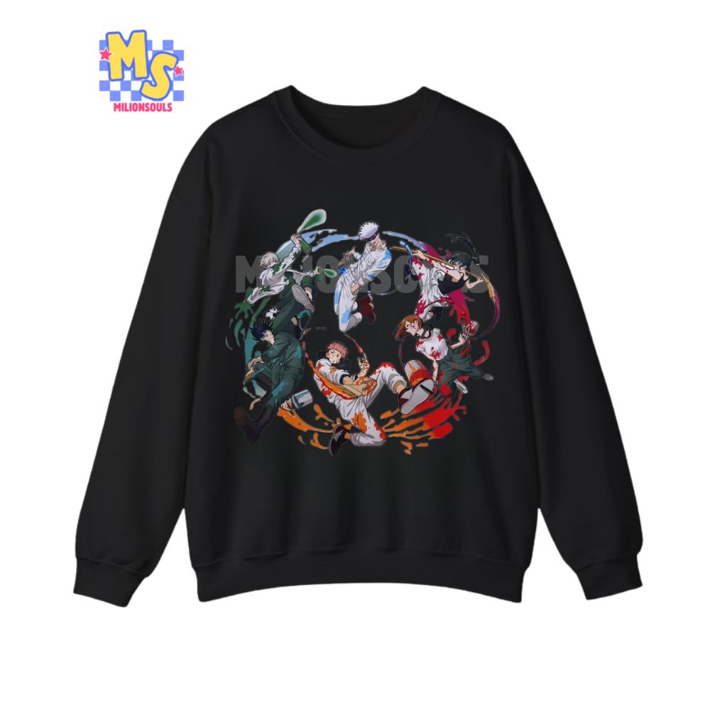 Jujutsu Kaisen Group of Friends Shirt Jujutsu Kaisen Group of Friends Shirt