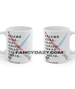 Darth Vader & Obi Wan Star War Mug Darth Vader & Obi Wan Star War Mug