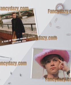 Thomas Brodie Sangster 2026 Wall Calendar